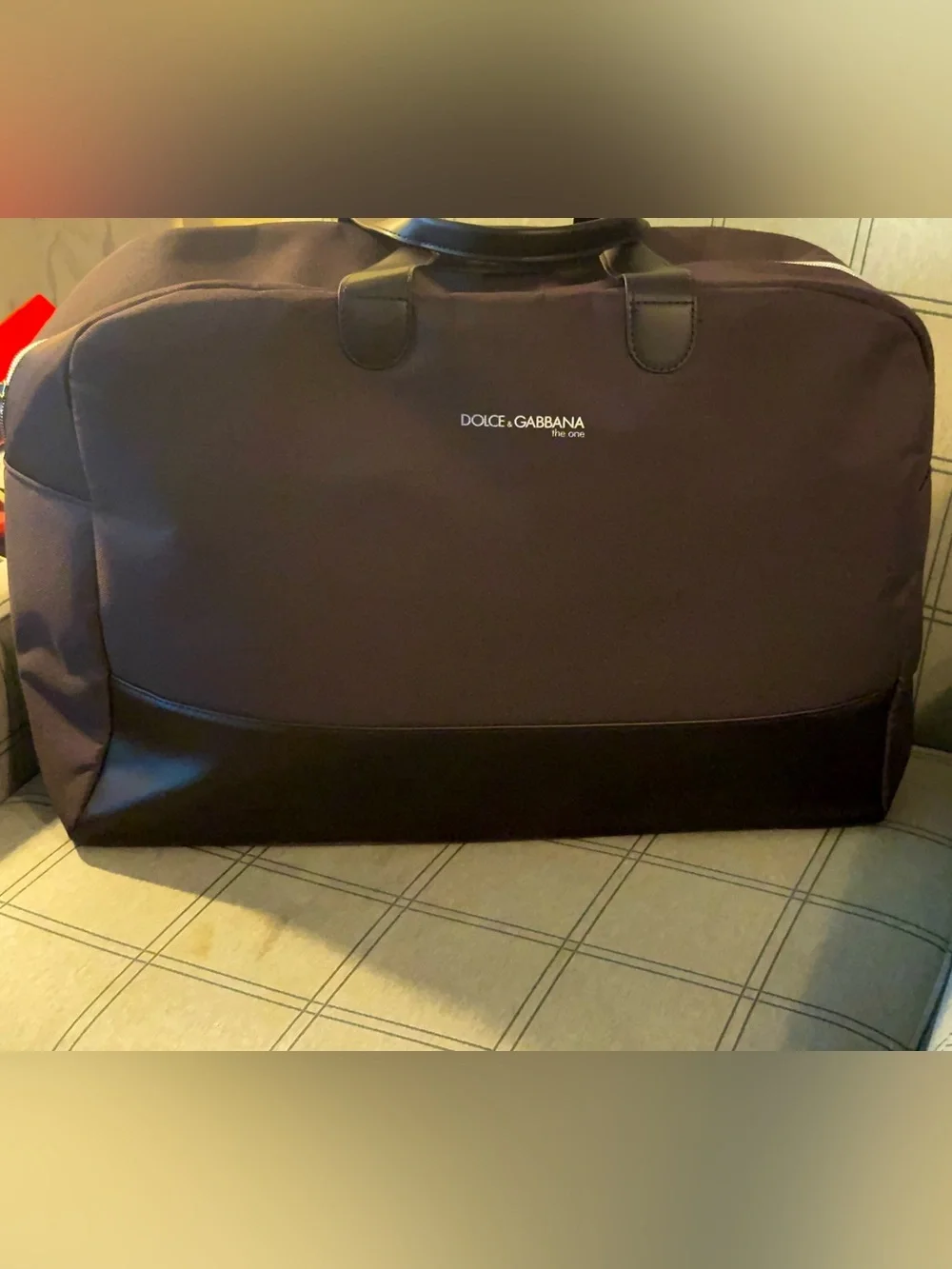 Dolce & Gabbana The One  Classic Deep Brown  Travel Duffel Bag brown Extra Large